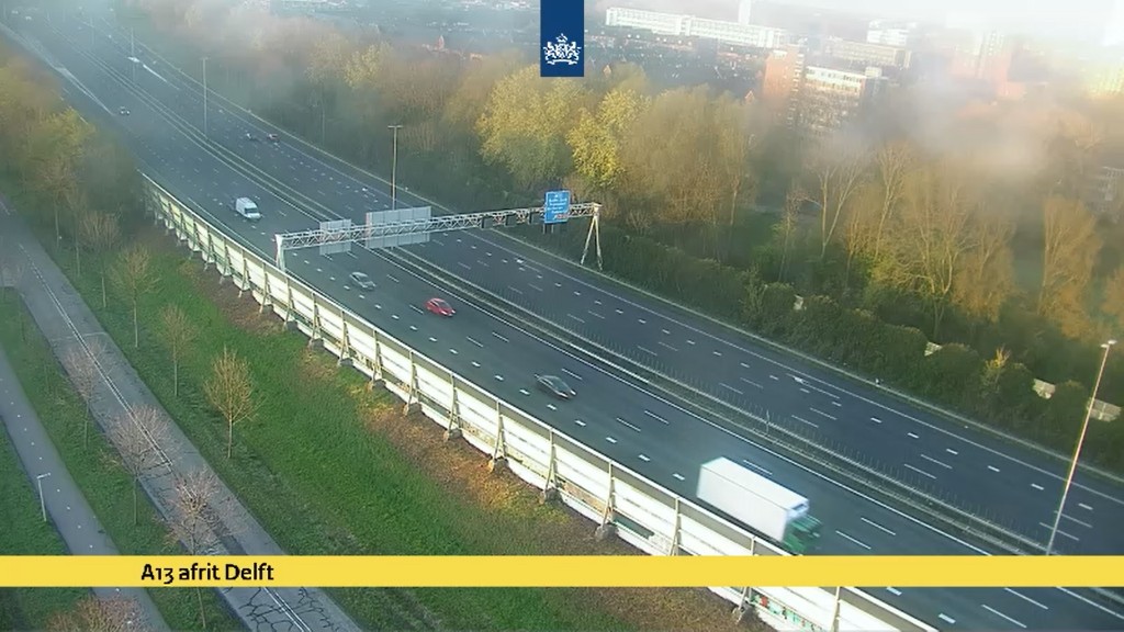 Verkeerscamera A13 Delft