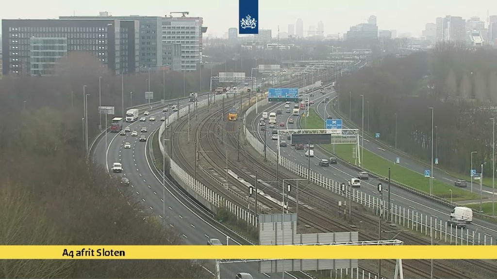 Verkeerscamera A4 Amsterdam (Sloten)