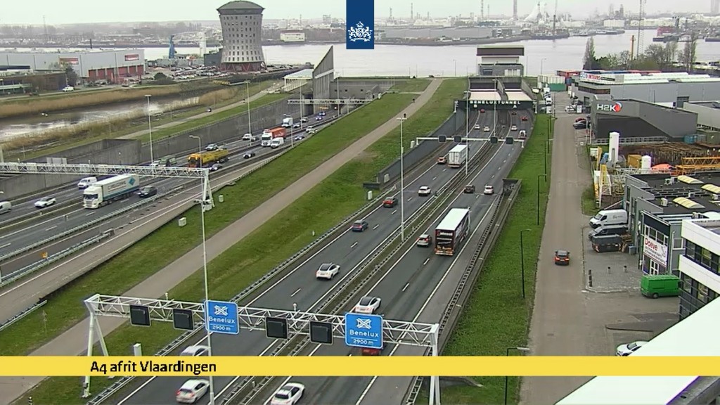 Verkeerscamera Beneluxtunnel A4